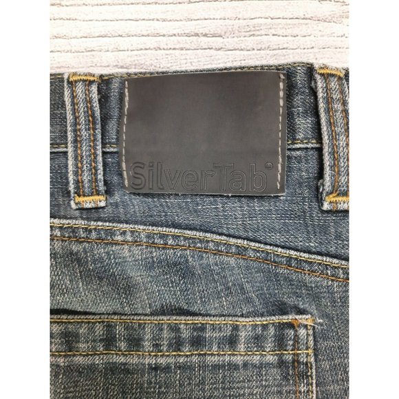 Levi's Silvertab Silver Tab Jeans 38x30 Bootcut - Picture 10 of 10